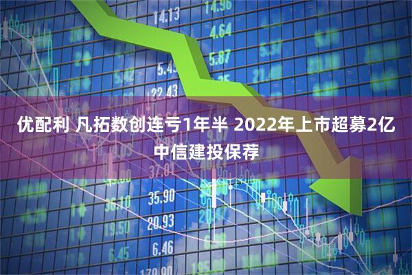 优配利 凡拓数创连亏1年半 2022年上市超募2亿中信建投保荐